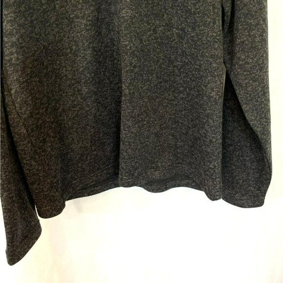 Old Navy Men's Quarter Zip Pullover Long Sleeve Knit Sweatshirt in Black Size XL - Picture 5 of 9